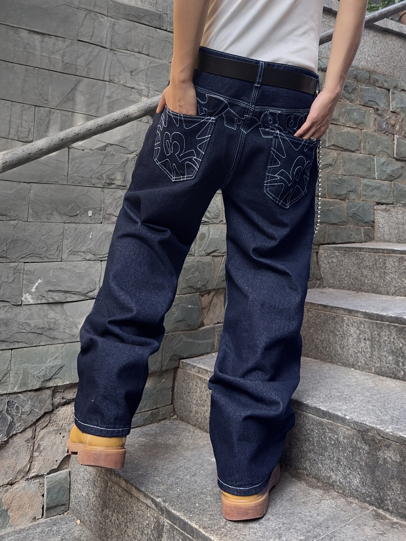 Pantalones Anchos Vintage – Estilo Streetwear Retro