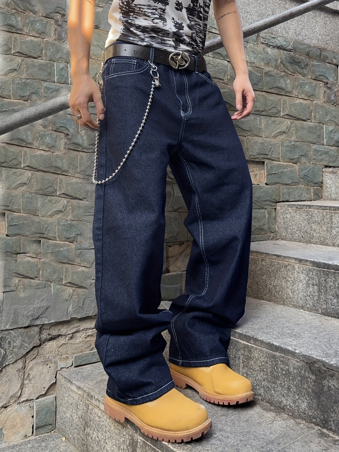 Pantalones Anchos Vintage – Estilo Streetwear Retro