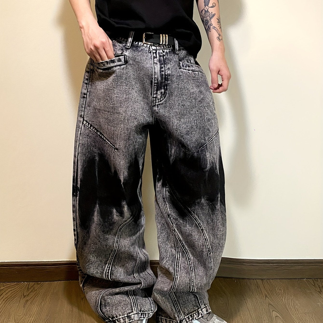 Vaqueros Urbanos Desgastados – Corte Holgado