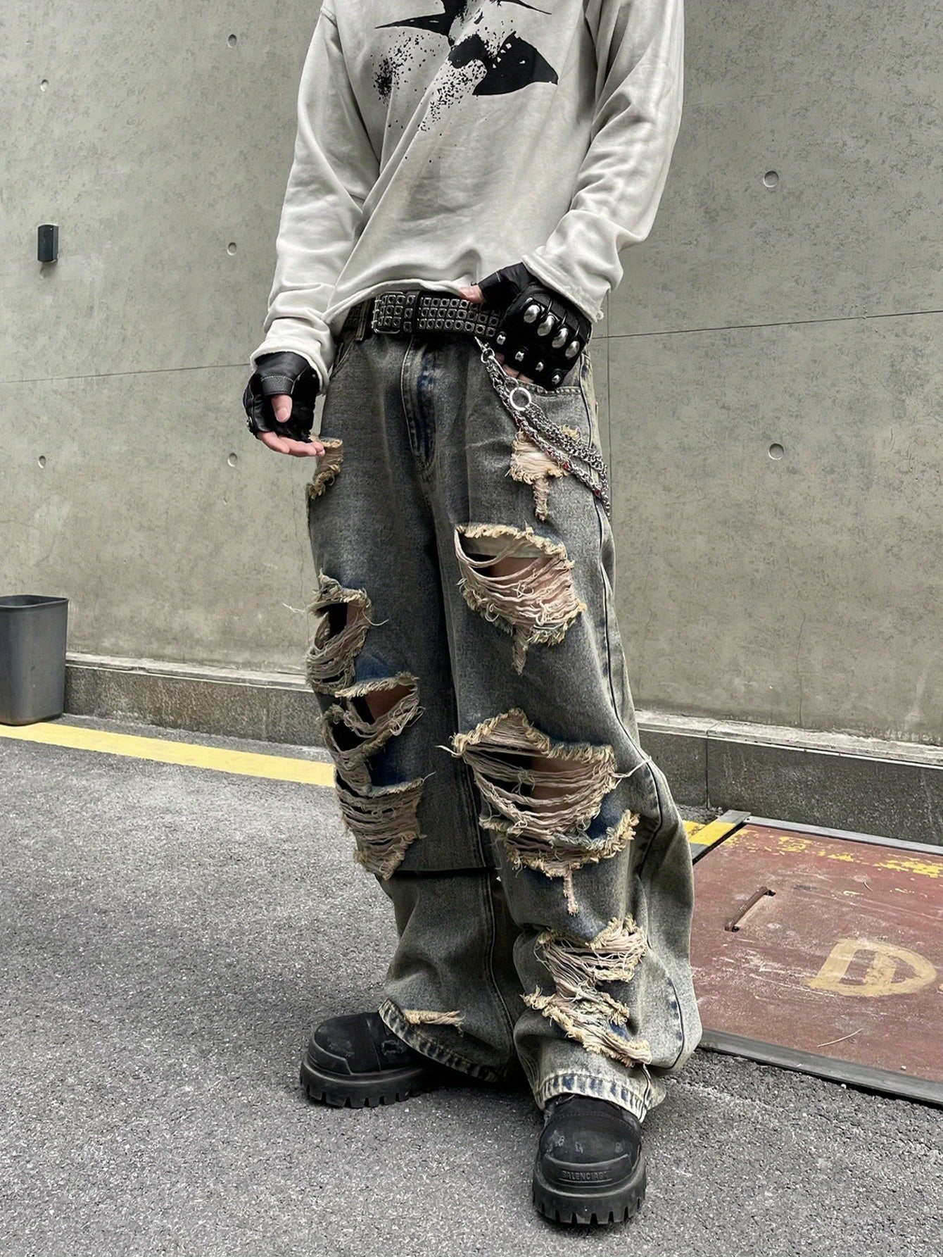 Vaqueros Urbanos de Corte Holgado – Denim Azul