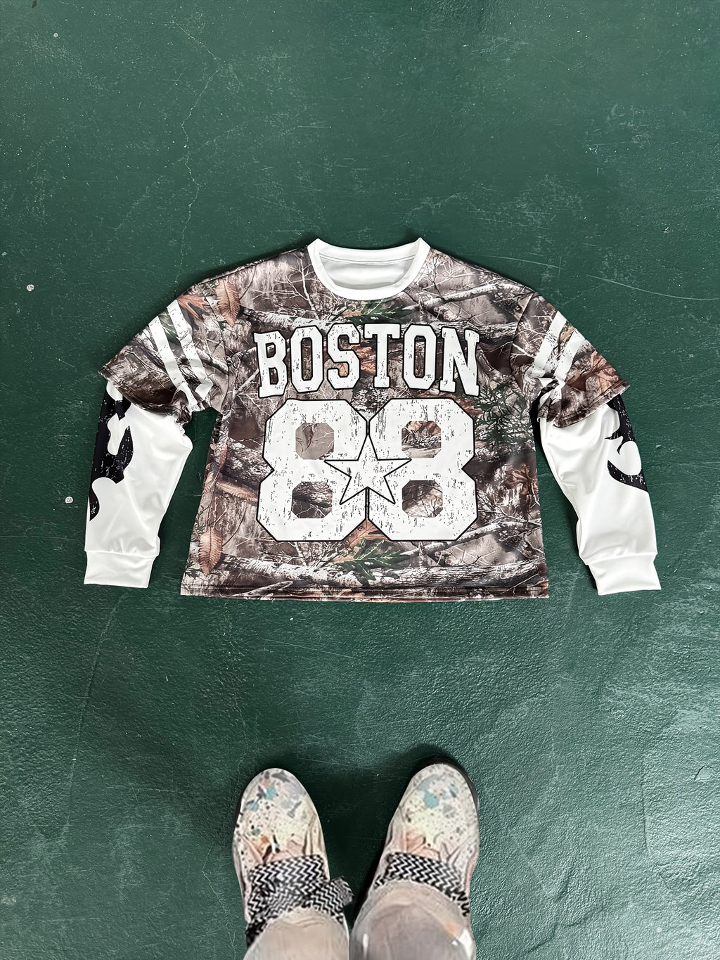 Sudadera Hombre – Letras y Ramas, Manga Larga, Casual