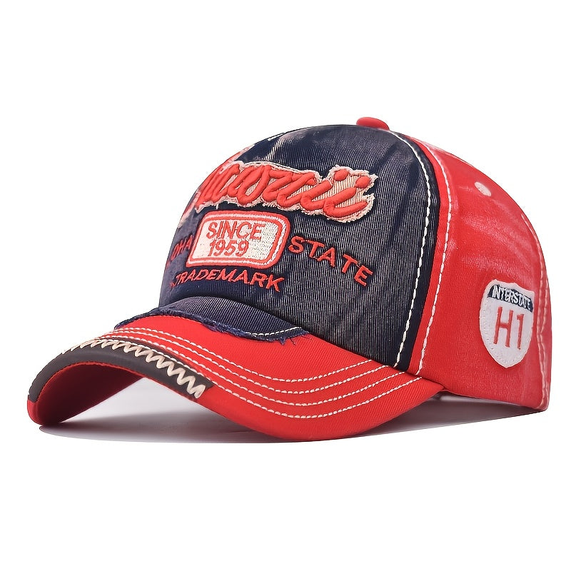 Gorra Hawaiana Vintage 3D – Unisex, Snapback Ajustable