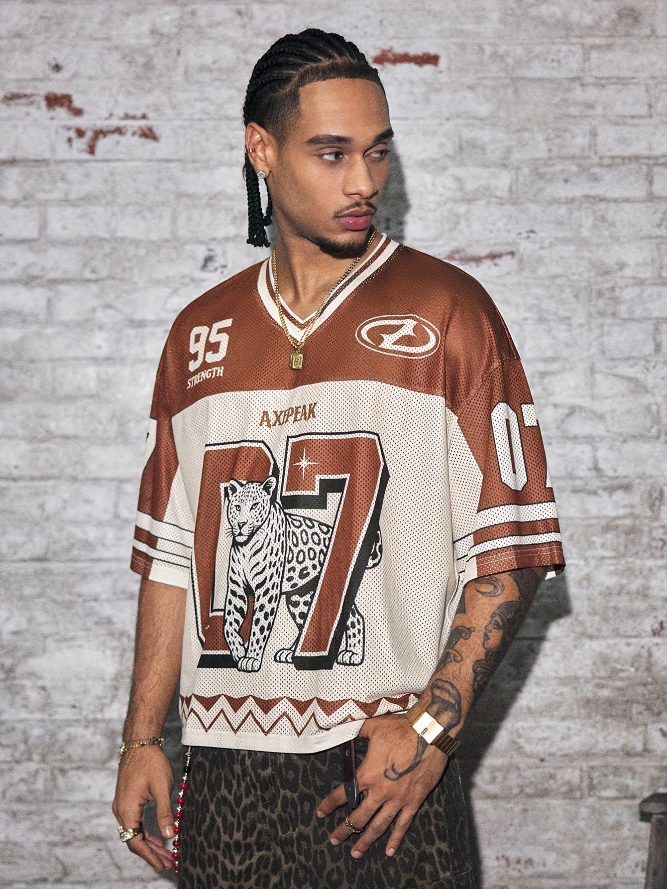 Camiseta de Fútbol Americano – Hombre, Deportiva y Transpirable