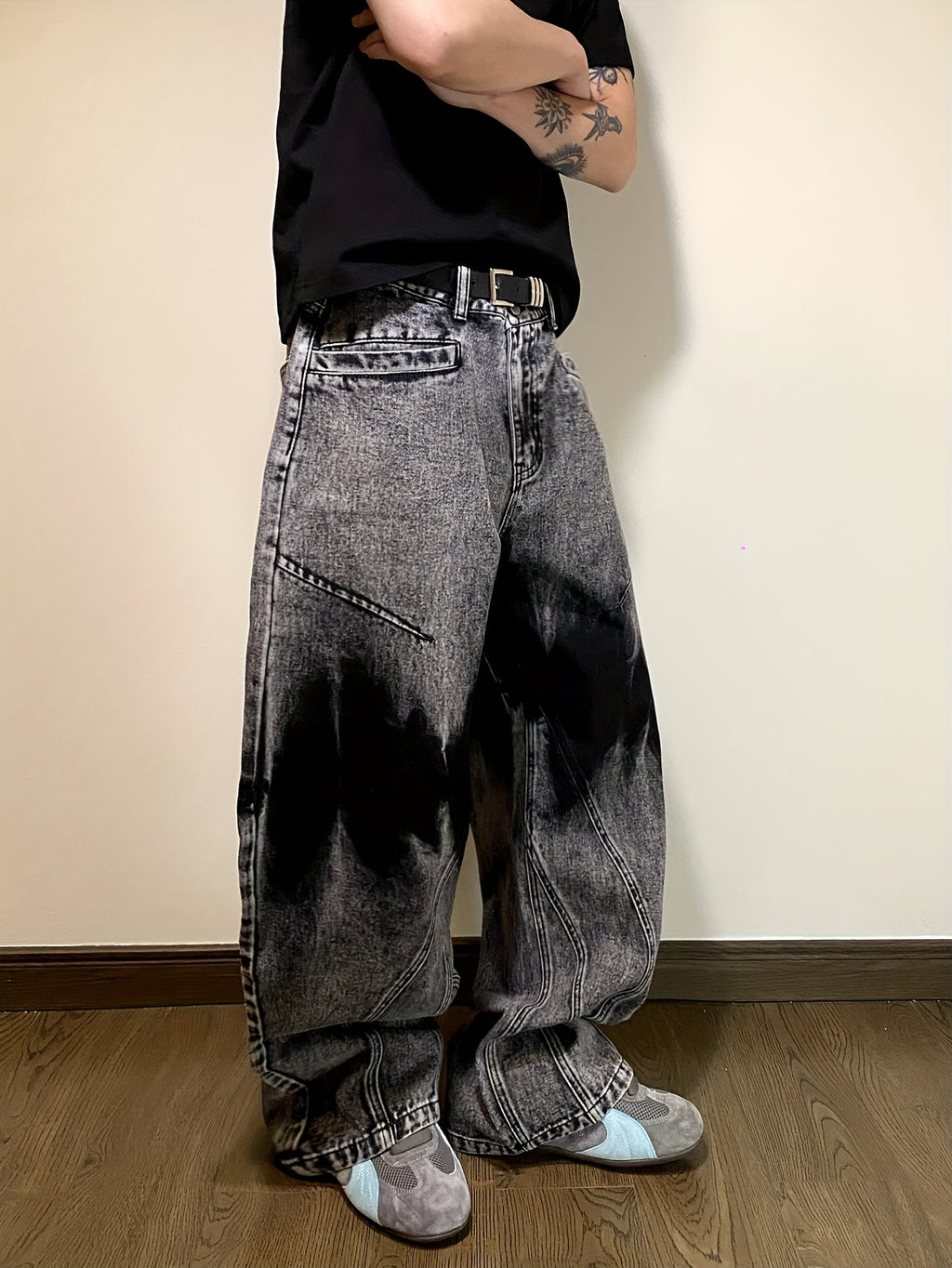 Vaqueros Urbanos Desgastados – Corte Holgado