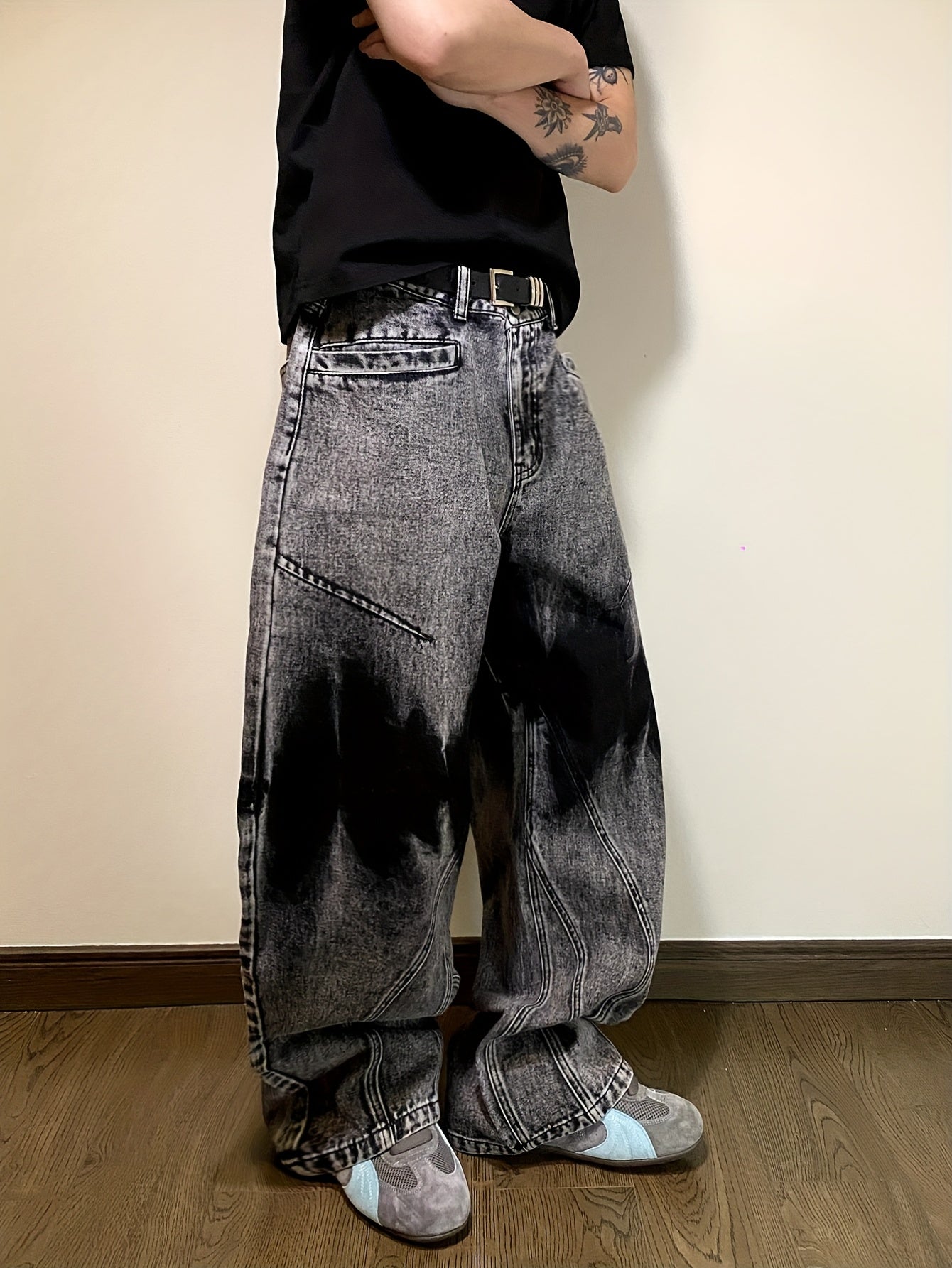 Vaqueros Urbanos Desgastados – Corte Holgado