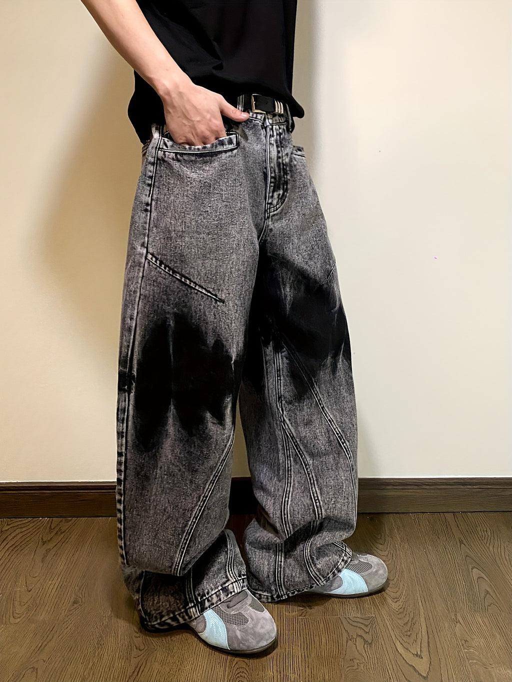 Vaqueros Urbanos Desgastados – Corte Holgado