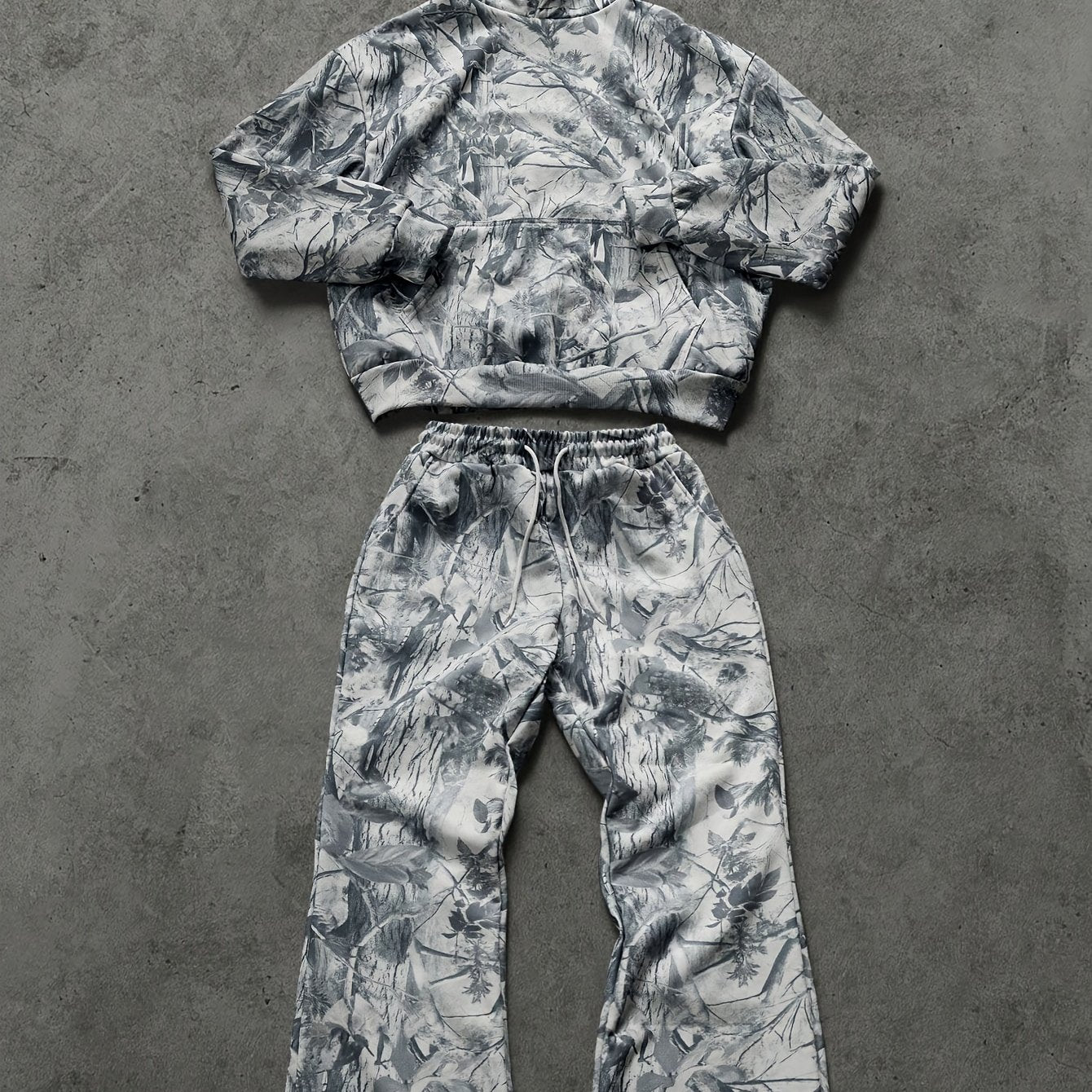 Conjunto Camuflaje – Sudadera y Pantalón