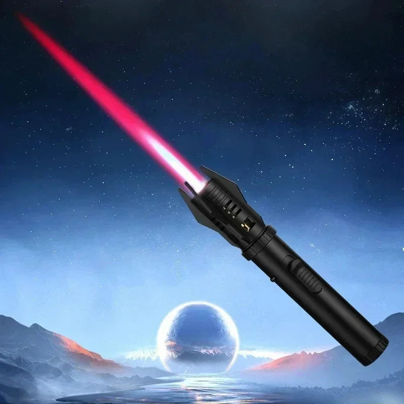 New Hot New Outdoor Windproof Turbo Torch Gas Lighter 360 ° Use Red Flame Jet Lighter Welding Gun Jewelry Welding Cigar Lighter