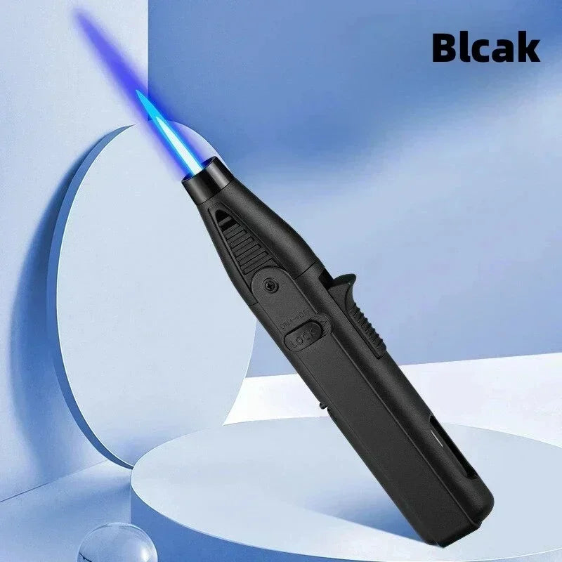 New Hot New Outdoor Windproof Turbo Torch Gas Lighter 360 ° Use Red Flame Jet Lighter Welding Gun Jewelry Welding Cigar Lighter