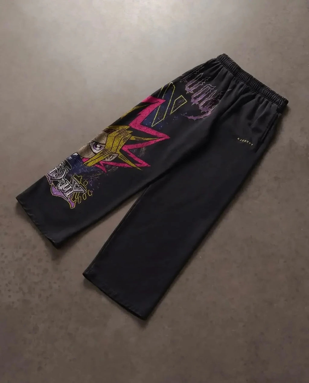 Pantalones Deportivos Yu-Gi-Oh – Oversized, Estilo Urbano / Hip Hop
