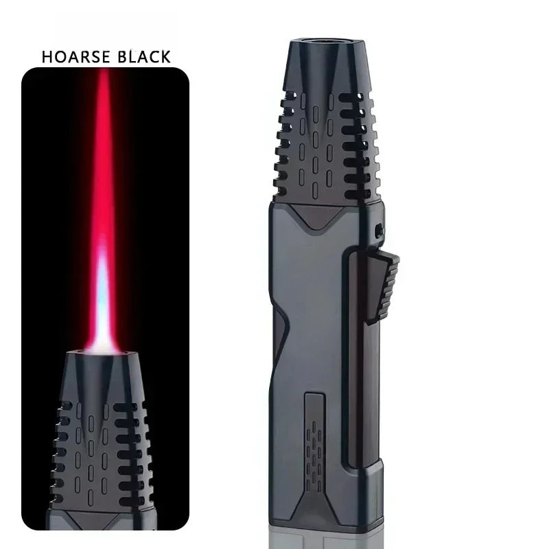 New Hot New Outdoor Windproof Turbo Torch Gas Lighter 360 ° Use Red Flame Jet Lighter Welding Gun Jewelry Welding Cigar Lighter