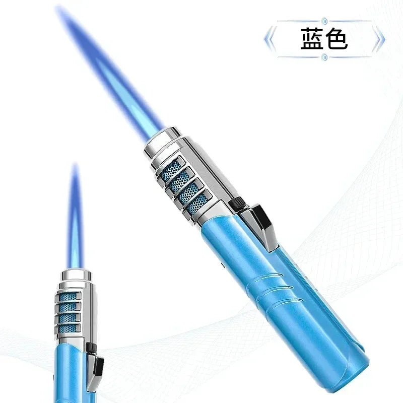 New Hot New Outdoor Windproof Turbo Torch Gas Lighter 360 ° Use Red Flame Jet Lighter Welding Gun Jewelry Welding Cigar Lighter