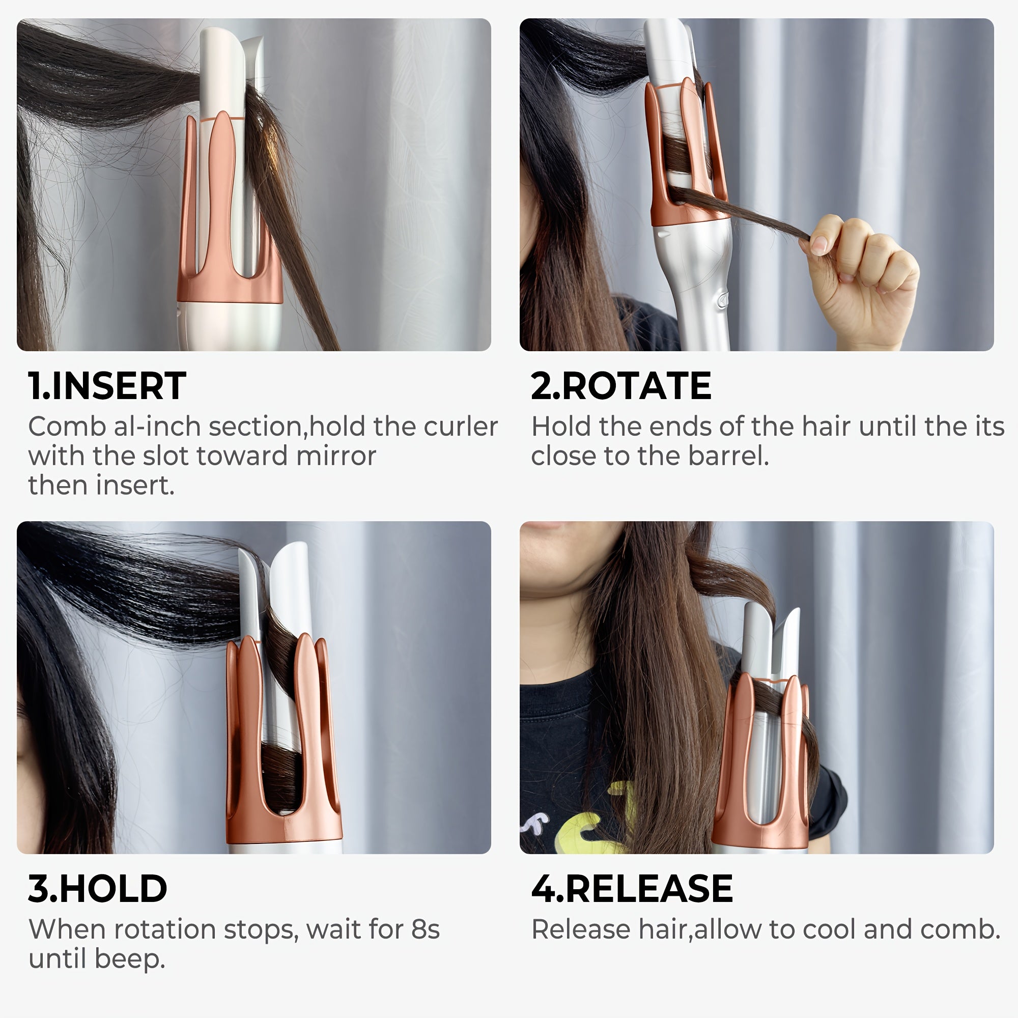 Atopskins Rizador Automático – Hombre y Mujer, Estilo Profesional y Cuidado Personal